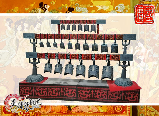 22件C型編鐘、小型演奏級、F調(diào)主旋律