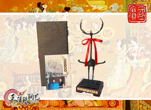 鹿鶴、鹿角立鶴、國寶級文物、隨州市標(biāo)、八藝節(jié)標(biāo)志、隨州特色禮品