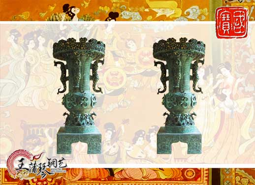 曾侯乙銅尊，武漢東湖賓館雕塑