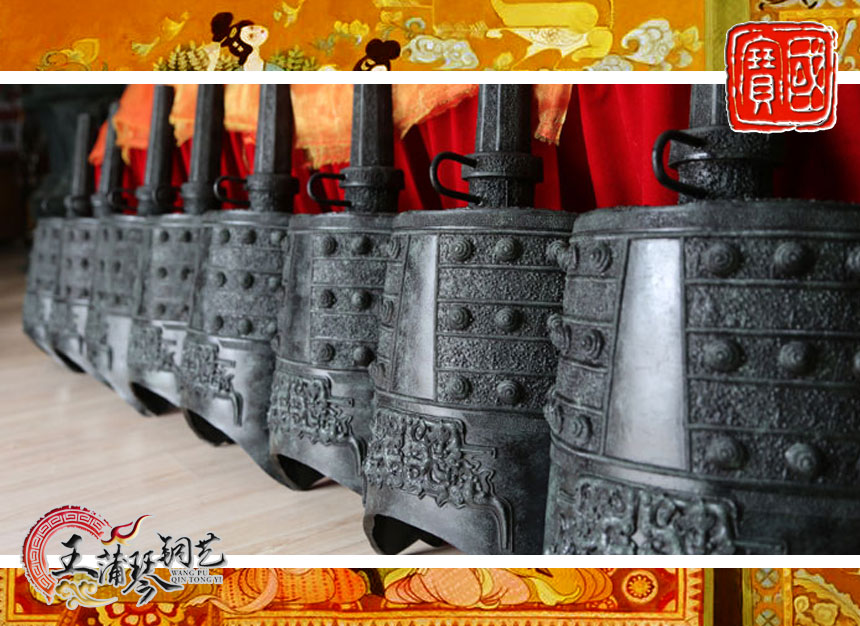 樹(shù)脂編鐘、玻璃鋼編鐘、編鐘裝飾品